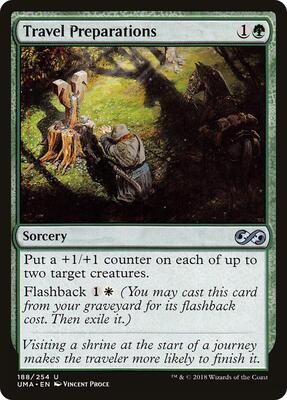 Travel Preparations card from Ultimate Masters