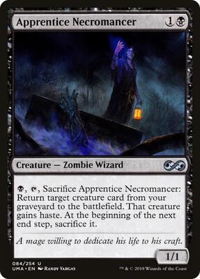 Apprentice Necromancer card from Ultimate Masters