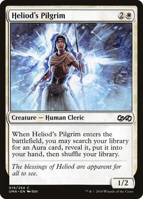 Heliod's Pilgrim card from Ultimate Masters