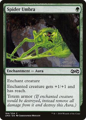 Spider Umbra card from Ultimate Masters