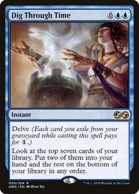 Dig Through Time card from Ultimate Masters