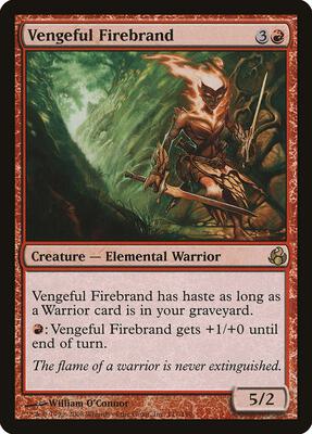 Vengeful Firebrand card from Morningtide