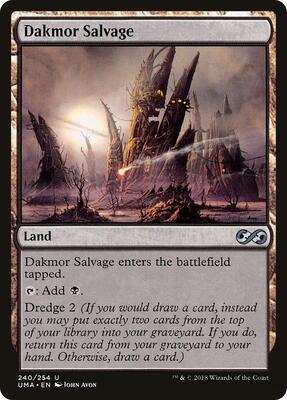 Dakmor Salvage card from Ultimate Masters