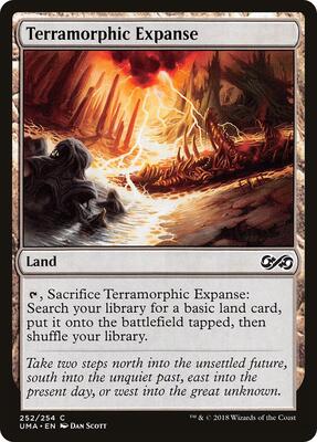 Terramorphic Expanse card from Ultimate Masters