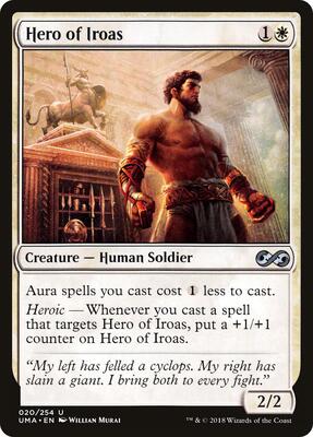 Hero of Iroas card from Ultimate Masters