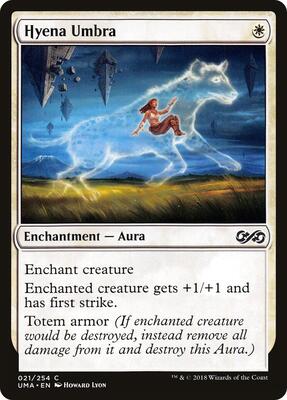 Hyena Umbra card from Ultimate Masters