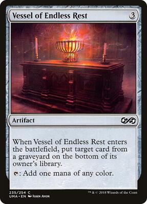 Vessel of Endless Rest card from Ultimate Masters