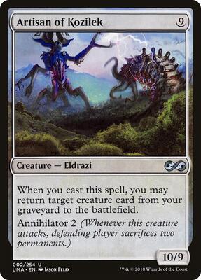 Artisan of Kozilek card from Ultimate Masters
