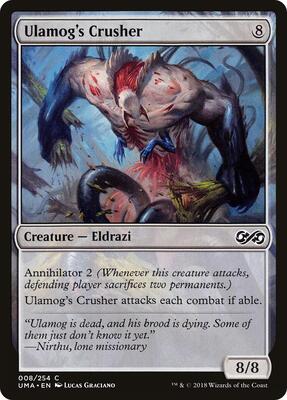 Ulamog's Crusher card from Ultimate Masters