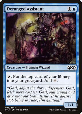 Deranged Assistant card from Ultimate Masters