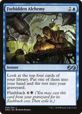 Forbidden Alchemy card from Ultimate Masters