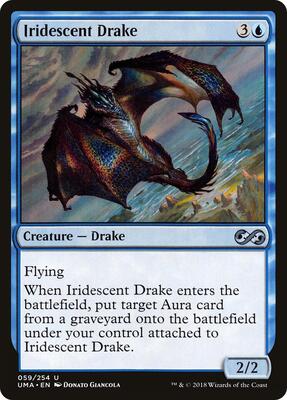 Iridescent Drake card from Ultimate Masters