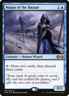 Magus of the Bazaar card from Ultimate Masters