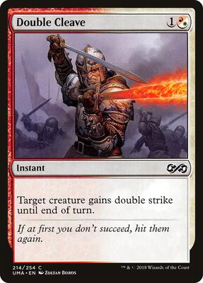 Double Cleave card from Ultimate Masters