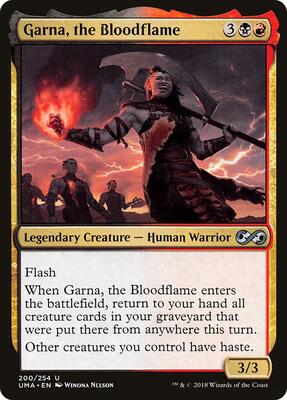 Garna, the Bloodflame card from Ultimate Masters
