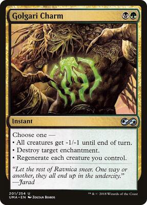 Golgari Charm card from Ultimate Masters