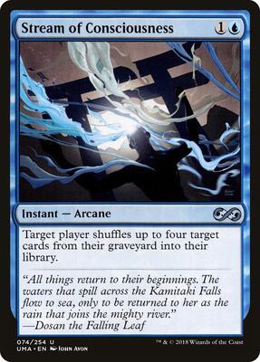 Stream of Consciousness card from Ultimate Masters