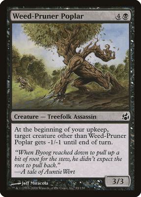 Weed-Pruner Poplar card from Morningtide