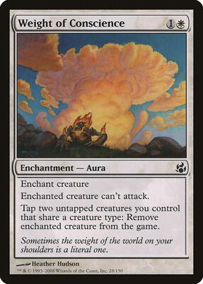 Weight of Conscience card from Morningtide