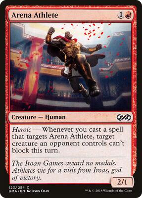 Arena Athlete card from Ultimate Masters