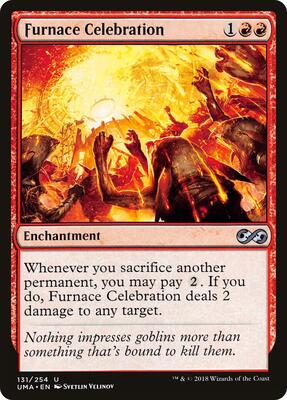 Furnace Celebration card from Ultimate Masters