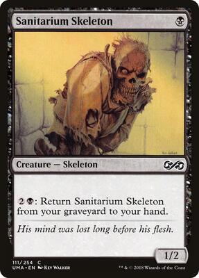 Sanitarium Skeleton card from Ultimate Masters