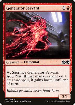 Generator Servant card from Ultimate Masters