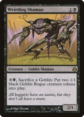 Weirding Shaman card from Morningtide