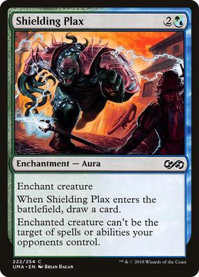 Shielding Plax card from Ultimate Masters