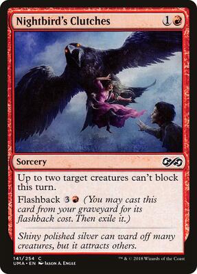 Nightbird's Clutches card from Ultimate Masters