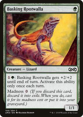 Basking Rootwalla card from Ultimate Masters