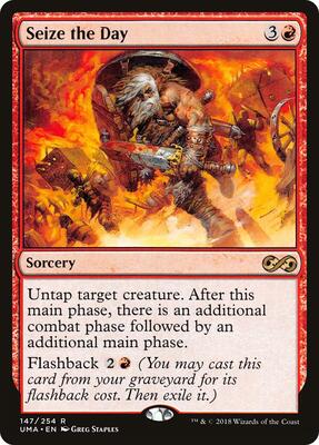 Seize the Day card from Ultimate Masters