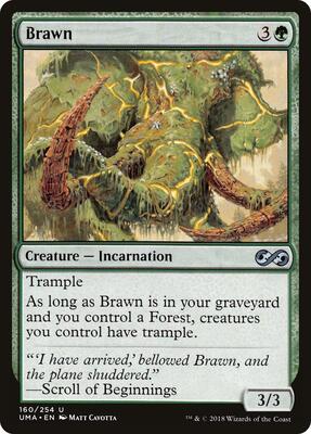 Brawn card from Ultimate Masters