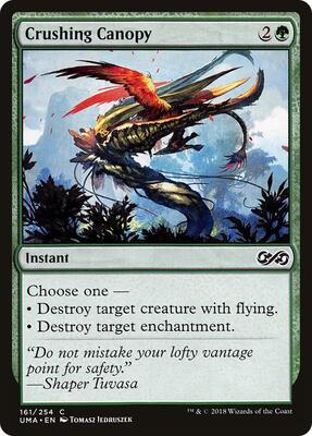Crushing Canopy card from Ultimate Masters