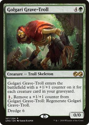 Golgari Grave-Troll card from Ultimate Masters