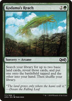 Kodama's Reach card from Ultimate Masters