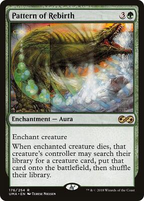 Pattern of Rebirth card from Ultimate Masters