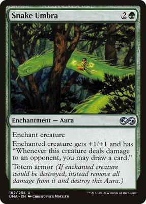 Snake Umbra card from Ultimate Masters