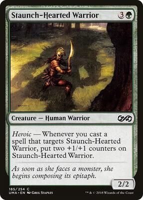 Staunch-Hearted Warrior card from Ultimate Masters