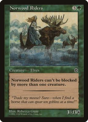 Norwood Riders card from Portal Second Age