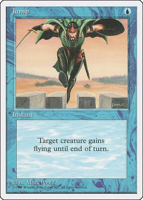 Jump card from Fourth Edition