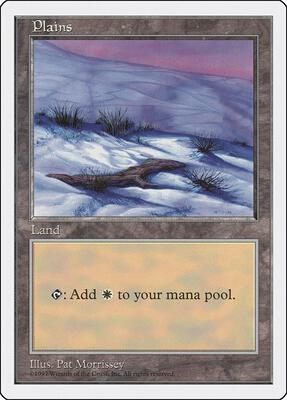 Plains (430) card from Fifth Edition
