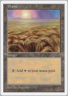 Plains (432) card from Fifth Edition