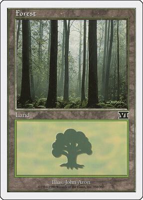 Forest (350) card from Classic Sixth Edition