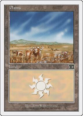 Plains (332) card from Classic Sixth Edition