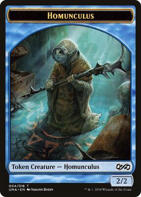 Homunculus Token card from Ultimate Masters