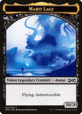 Marit Lage Token card from Ultimate Masters