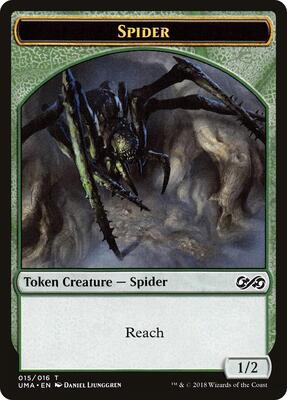 Spider Token card from Ultimate Masters