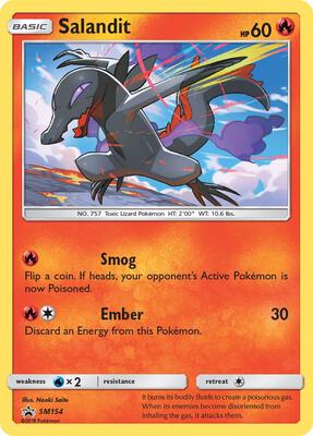 Salandit - SM154 card from SM Promos