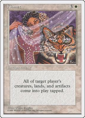 Kismet card from Fourth Edition